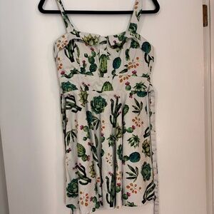 Cactus dress.
